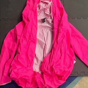 Vibrant Pink Hooded Jacket